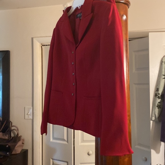 2ocs classic skirt set burgundy - Picture 4 of 8